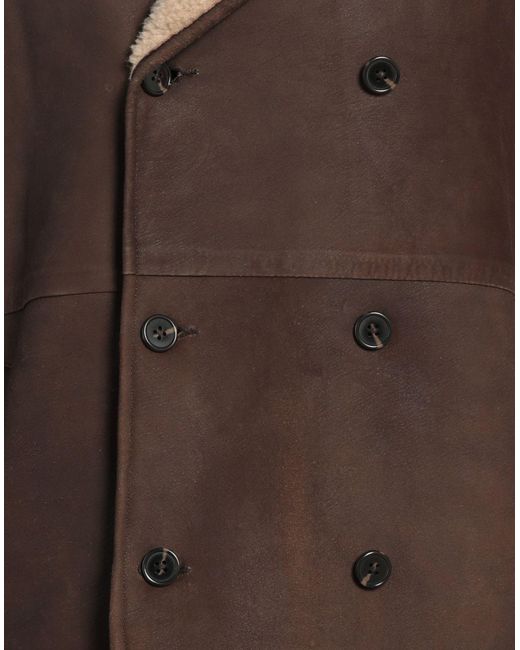 D'Amico Brown Coat for men