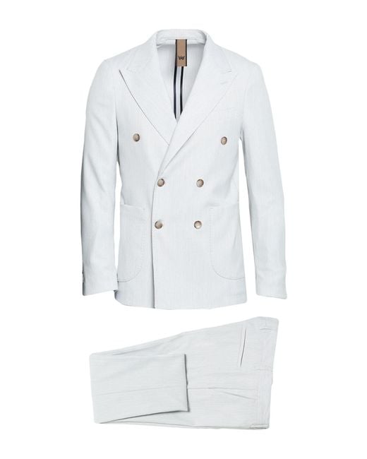 MULISH White Suits for men