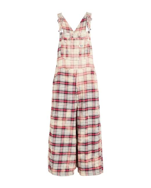 R13 White Dungarees