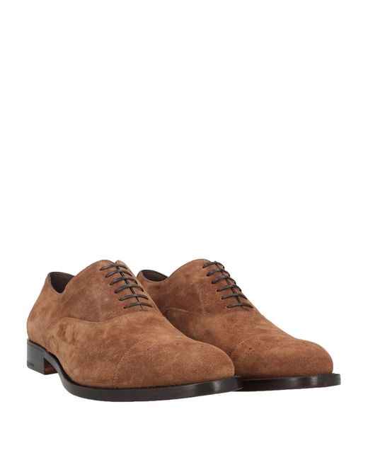 Ferragamo Brown Lace-up Shoes for men