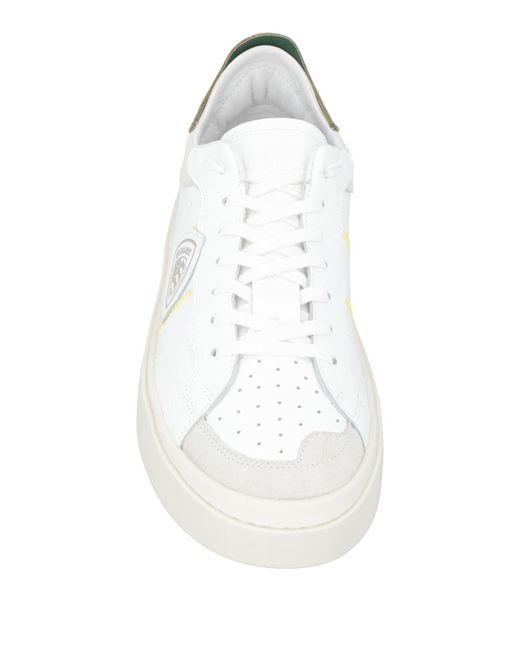 Blauer White Trainers for men