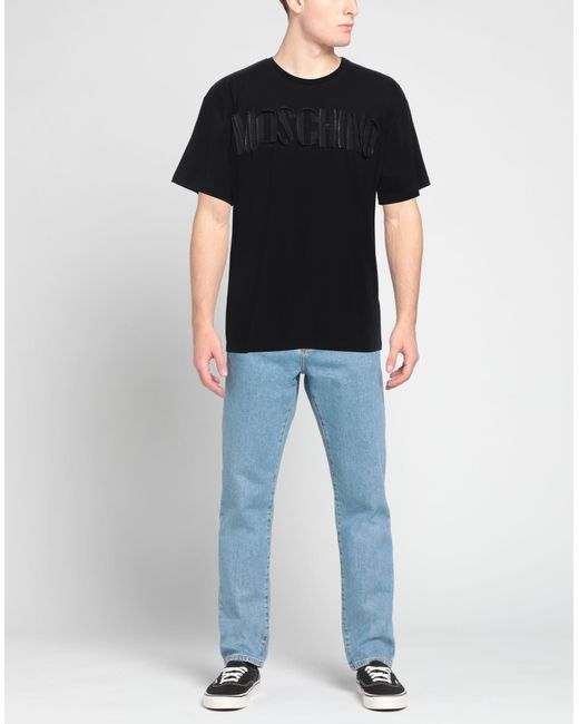 Camiseta Moschino de hombre de color Black