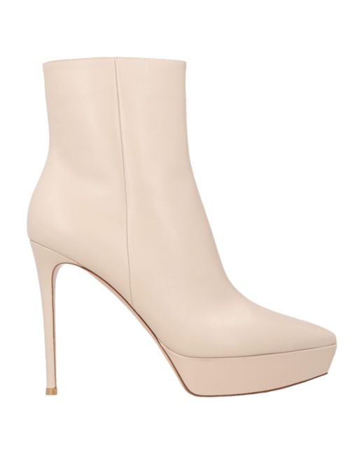 Gianvito Rossi Natural Ankle Boots