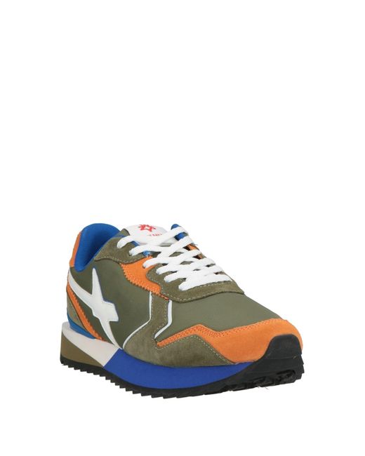 W6yz Blue Trainers for men