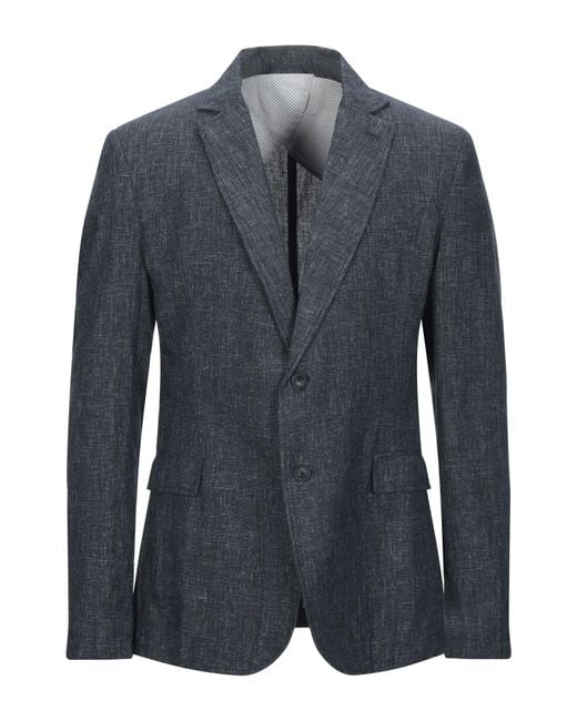 Trussardi Blue Blazer for men