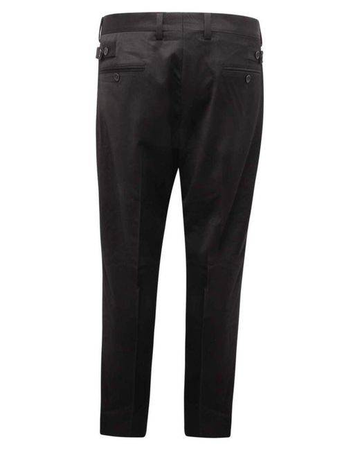 Pantalone di Dolce & Gabbana in Black da Uomo