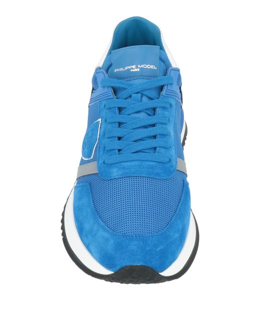 Philippe Model Blue Trainers for men