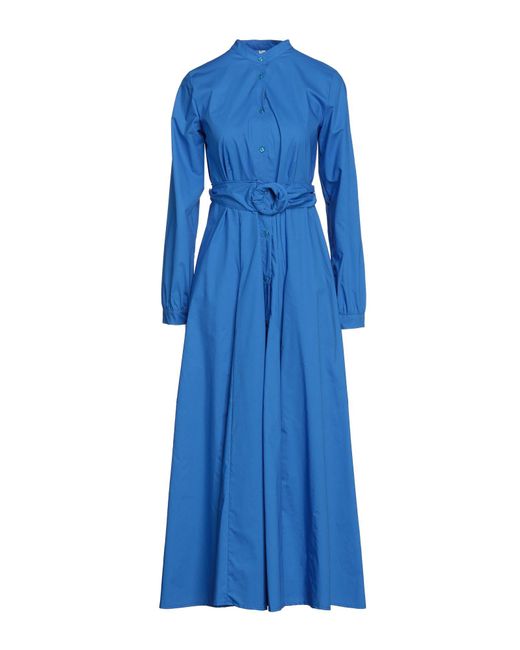Souvenir Clubbing Midi Dress in Bright Blue (Blue) | Lyst