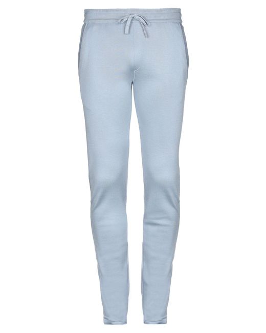 Dolce & Gabbana Blue Pants Silk for men