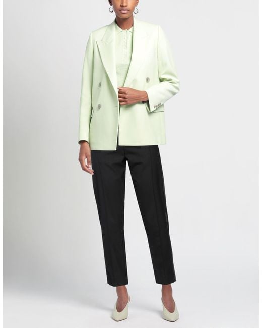 Tela Black Pants Polyester, Virgin Wool, Elastane