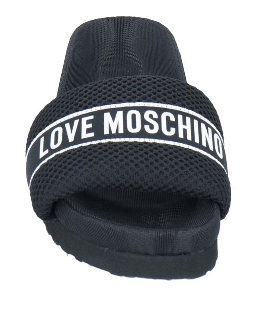 Love Moschino Blue Sandals