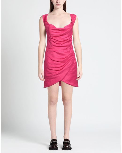 Costarellos Pink Mini Dress