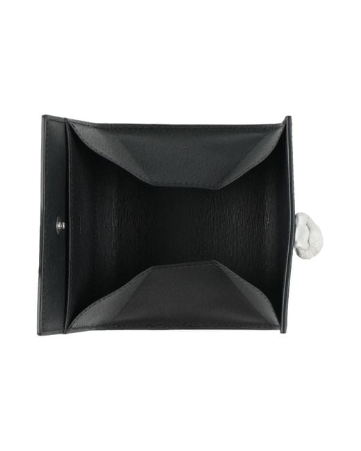 Dunhill Black Coin Purse Leather for men