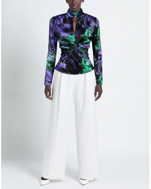 Top MSGM de color Blue