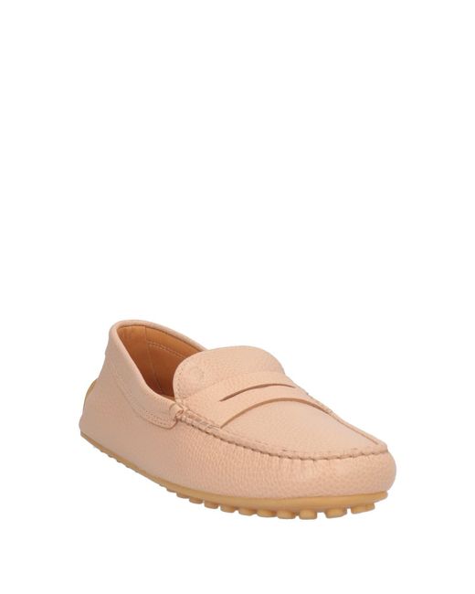 Tod's Natural Loafers Leather
