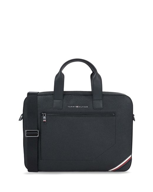 Bolso de mano Tommy Hilfiger de hombre de color Negro Lyst