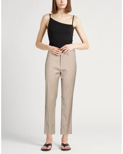 PT Torino Natural Light Pants Virgin Wool, Viscose, Polyester, Elastane