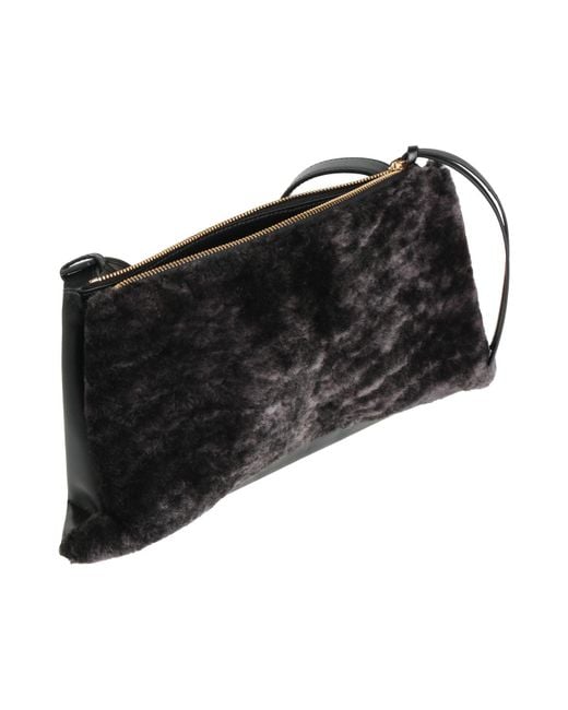 Jil Sander Black Cross-Body Bag Leather