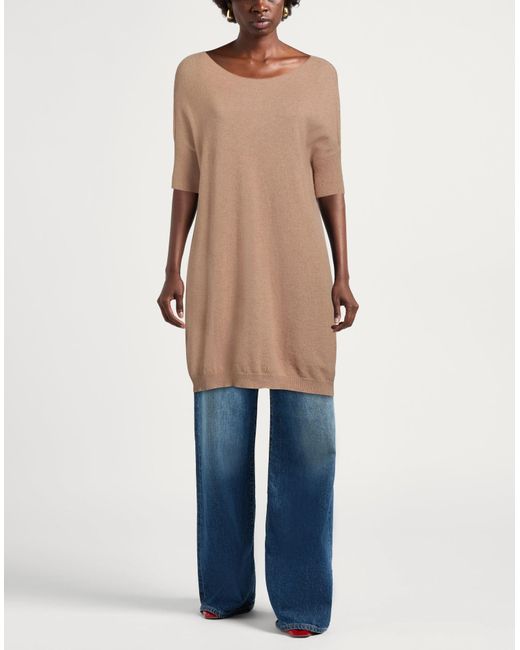 Motel Natural Camel Sweater Cashmere
