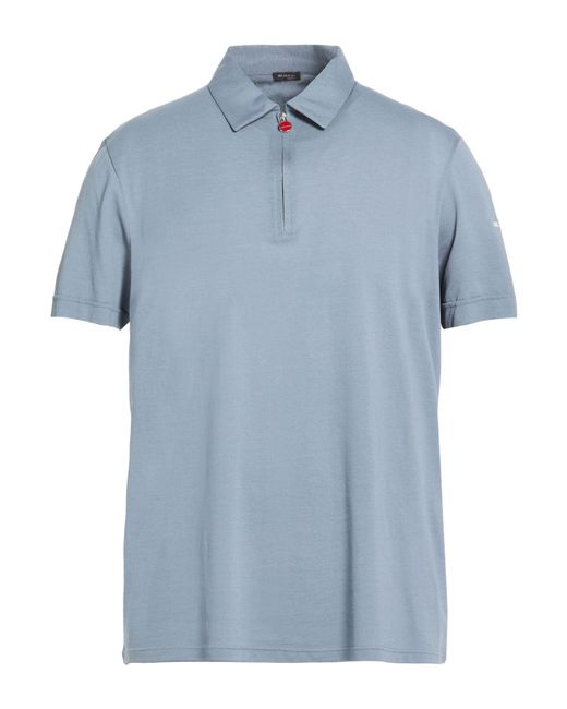 Polo Kiton pour homme en coloris Blue