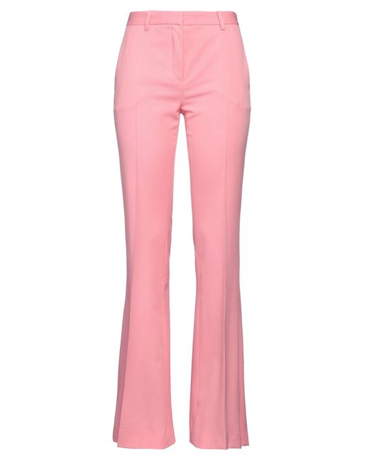 Versace Pink Pants Virgin Wool