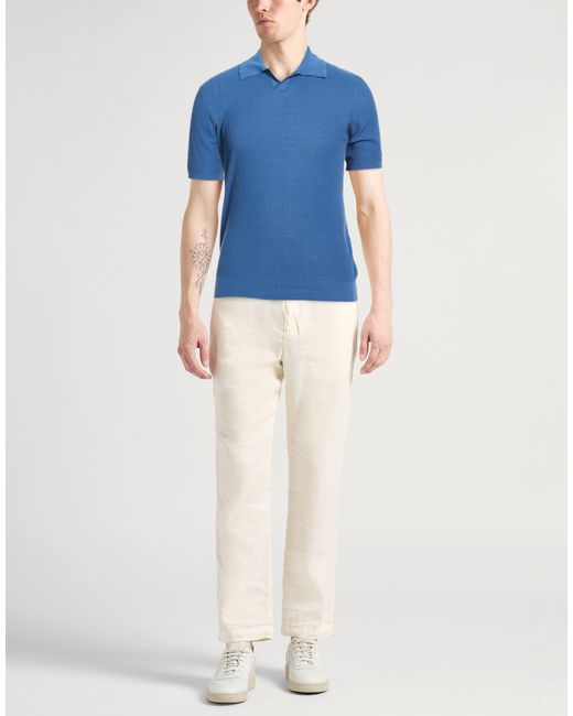 Roberto Collina Blue Jumper for men