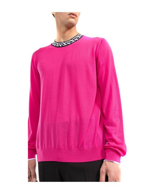 Pullover Versace de hombre de color Pink