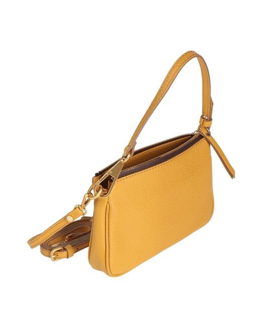 Gianni Chiarini Metallic Handbag Leather