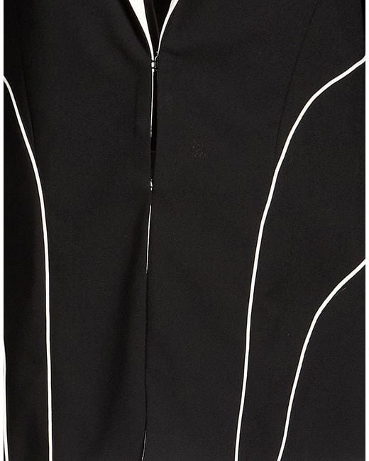 Karl Lagerfeld Black Blazer Polyester, Wool, Elastane