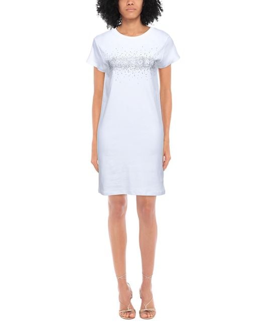 John Richmond Blue Short Dress