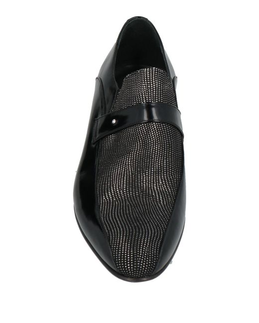 F.LLI CESETTI Black Loafer for men