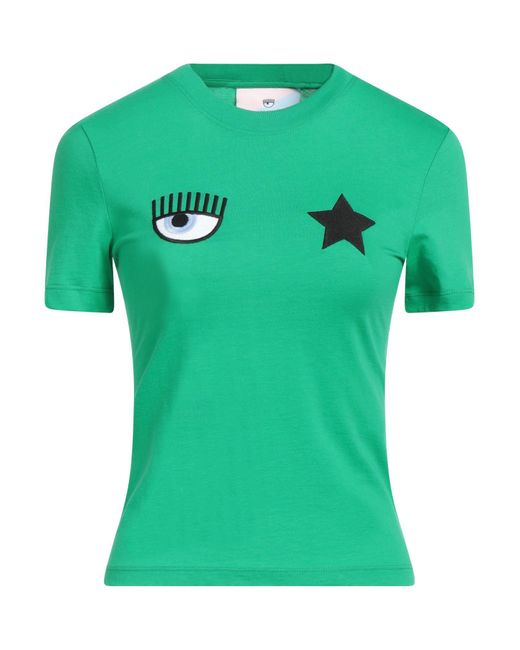 Chiara Ferragni Green T-shirt