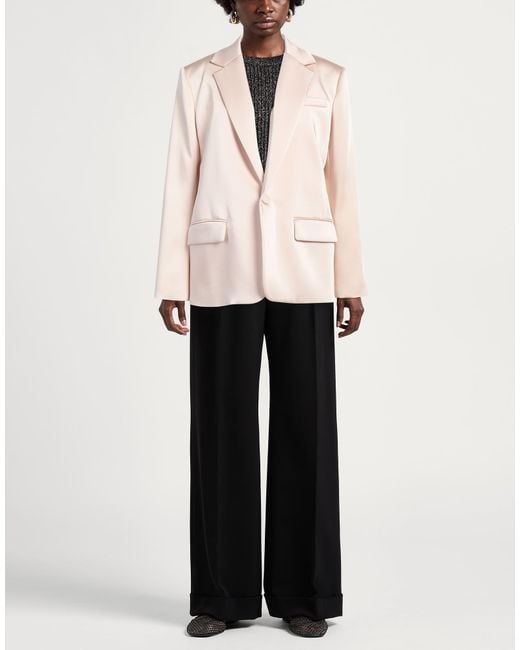 A.L.C. Natural Blazer Triacetate, Polyester