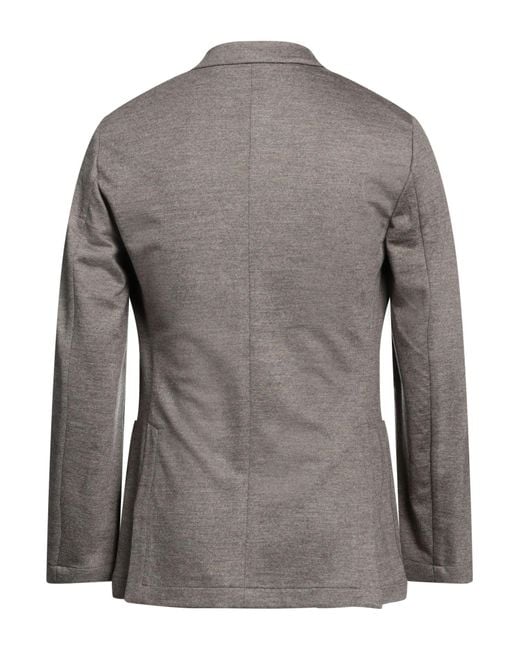 Boglioli Gray Blazer for men