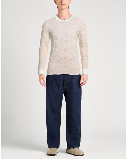 Alpha Studio Natural Sweater Cotton for men