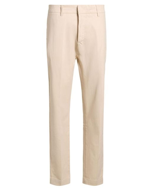 Alpha Studio Natural Pants Cotton, Elastane for men