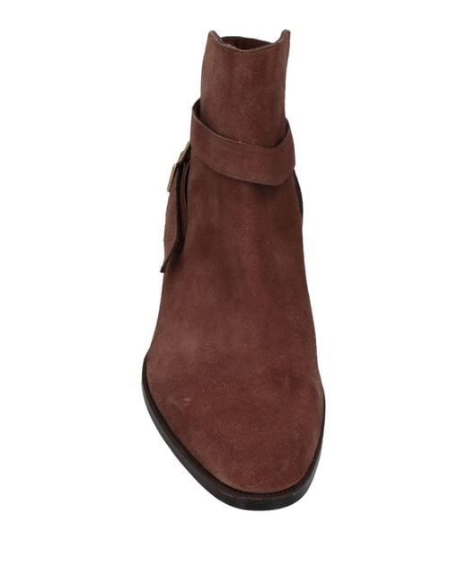 Dunhill Brown Ankle Boots for men