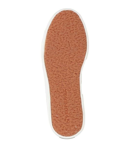 Superga White Sneakers Textile Fibers
