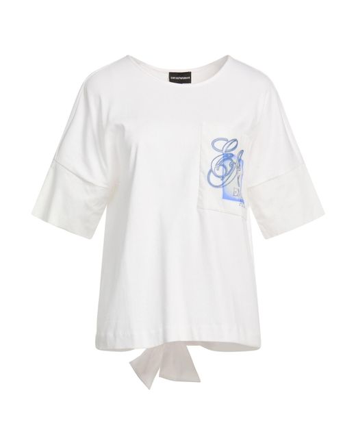 Emporio Armani White T-Shirts