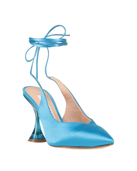 FRANCESCO SACCO Blue Pumps