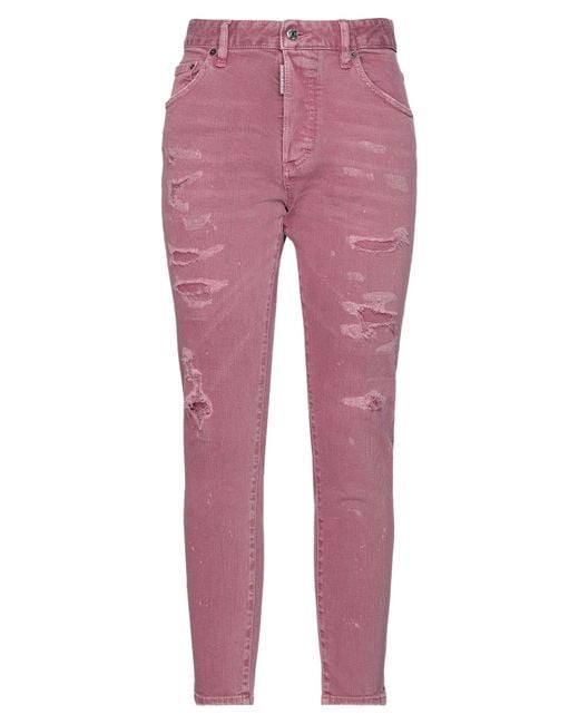 Pantaloni Jeans di DSquared² in Red