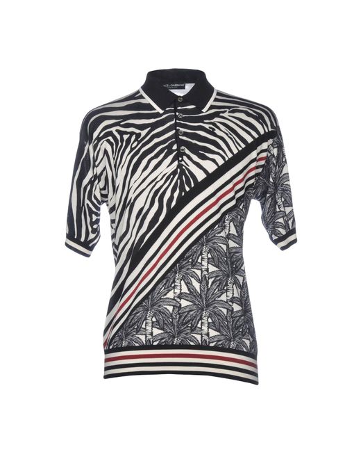 Dolce & Gabbana Black Sweater Silk for men