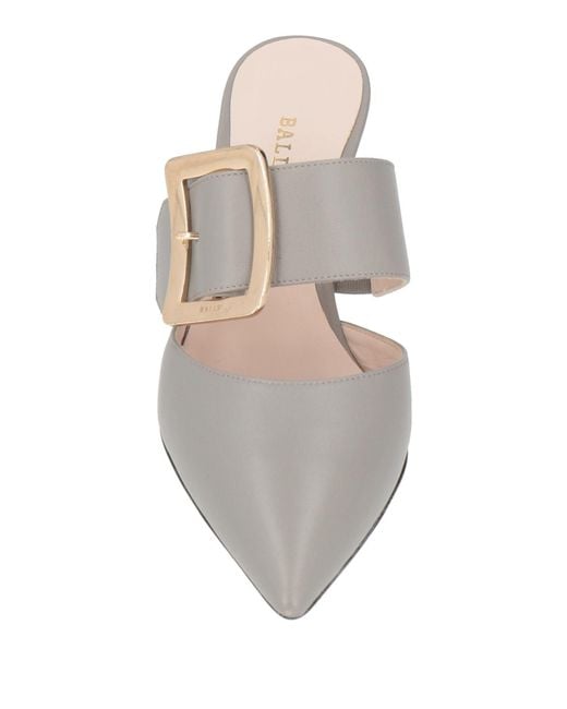 Bally White Mules & Clogs