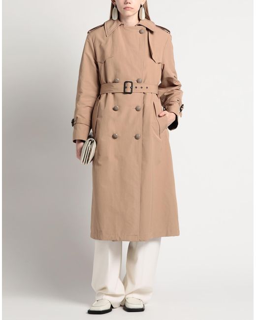 MSGM Natural Overcoat & Trench Coat