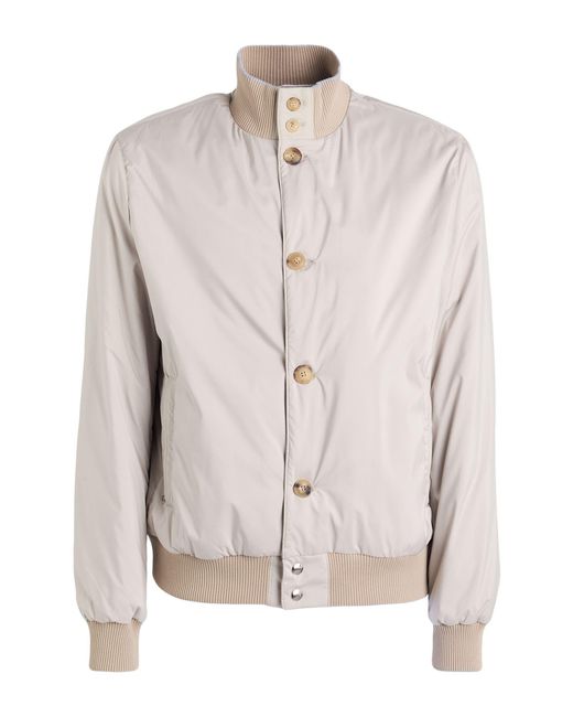 Fedeli Natural Jacket Polyester, Lambskin for men
