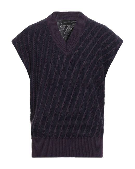 Pullover Emporio Armani de hombre de color Blue
