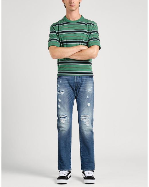 Messagerie Blue Patrizio Piscaglia Jeans Cotton for men