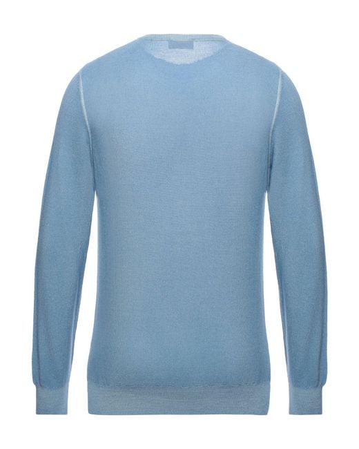 Gran Sasso Blue Sweaters for men
