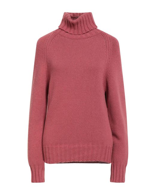 Aragona Pink Turtleneck