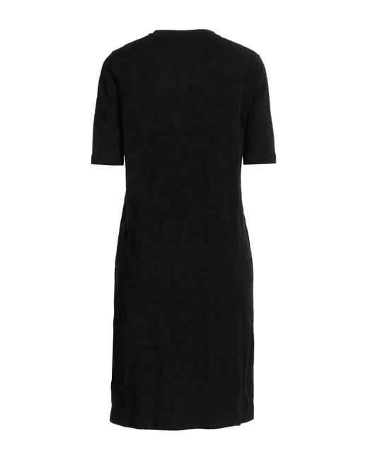 Versace Black Midi Dress